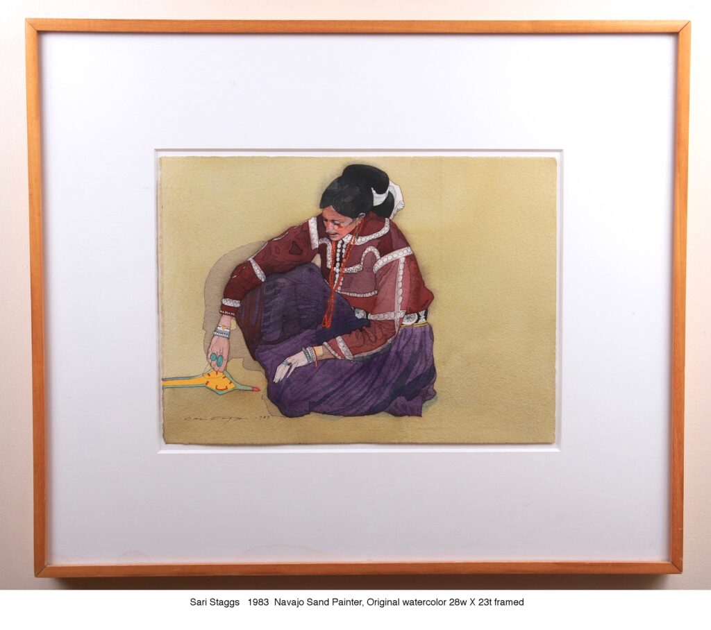 sari staggs navajo sand painter